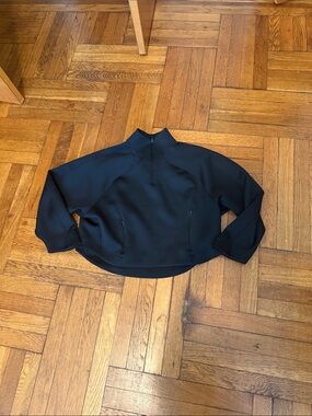 Black Nike Universa Quarter-Zip Pullover Sweatshirt